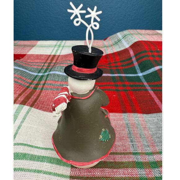 The Sandi Gore Evans Collection Snowman "Button Up Your Overcoat" Ornament 2004 - Picture 3 of 3